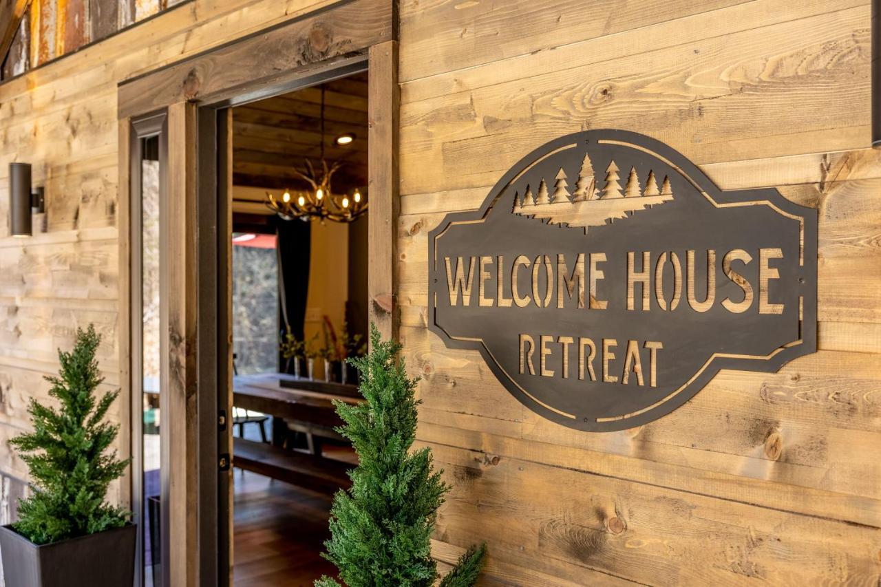 New Rustic Luxe Cabin Billiards Spa Near Gsmnp Townsend Exterior foto